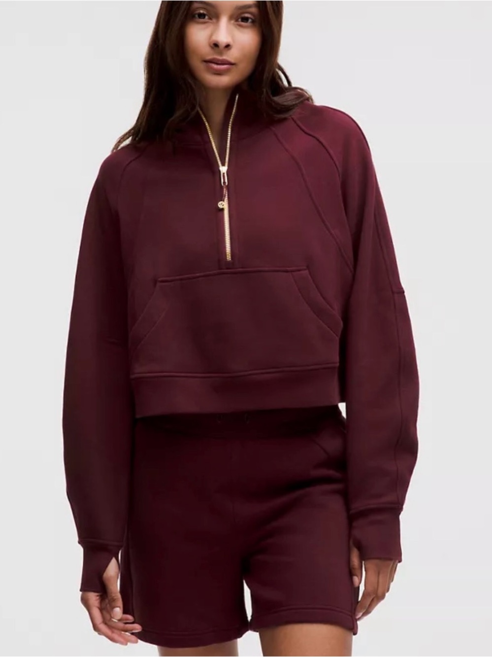 Lululemon Oversized Scuba Half-Zip Hoodie